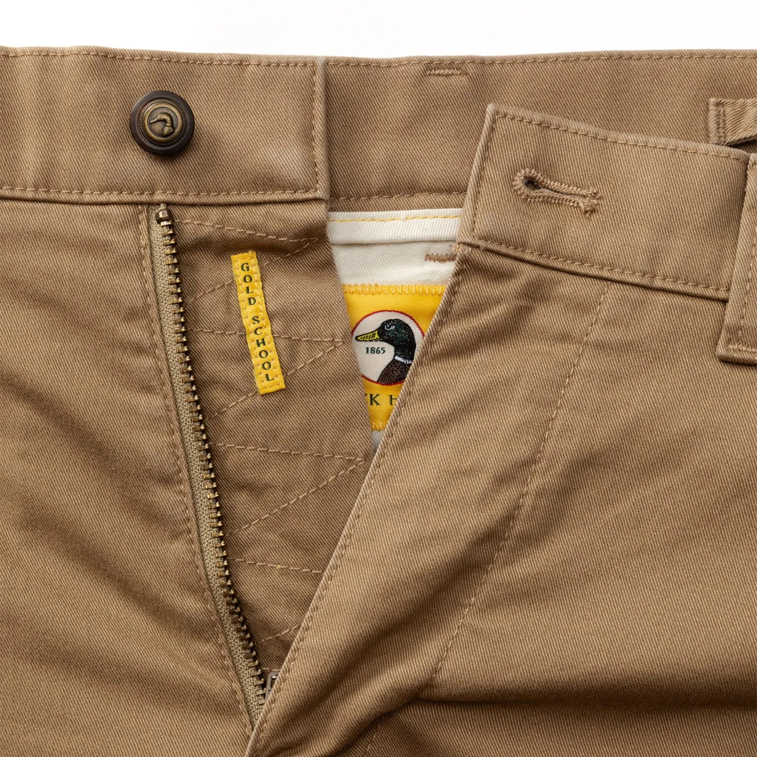 Gold School Chino- Toasted Khaki