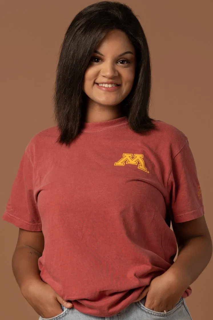 Golden Gophers Stacked Tee