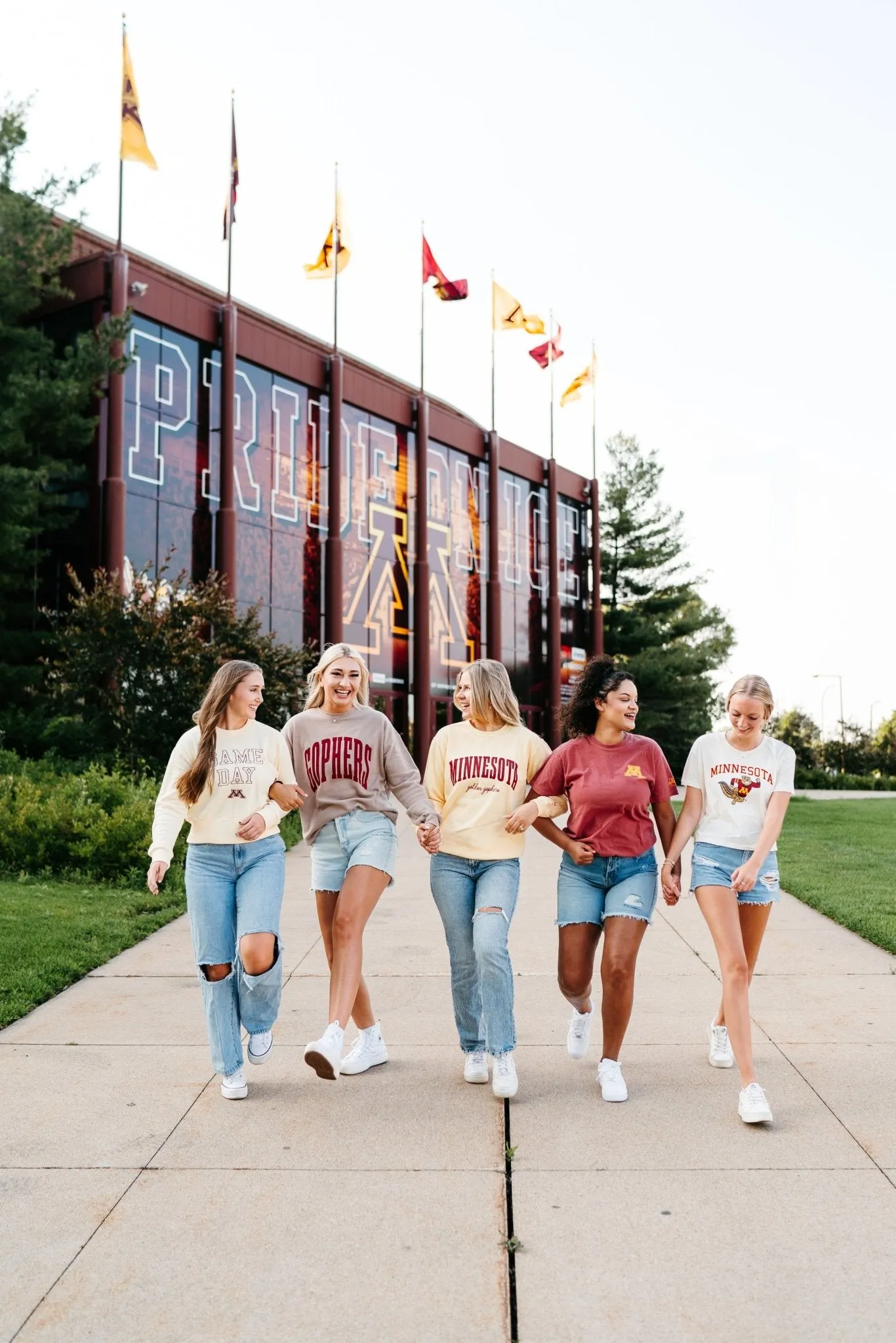 Golden Gophers Stacked Tee