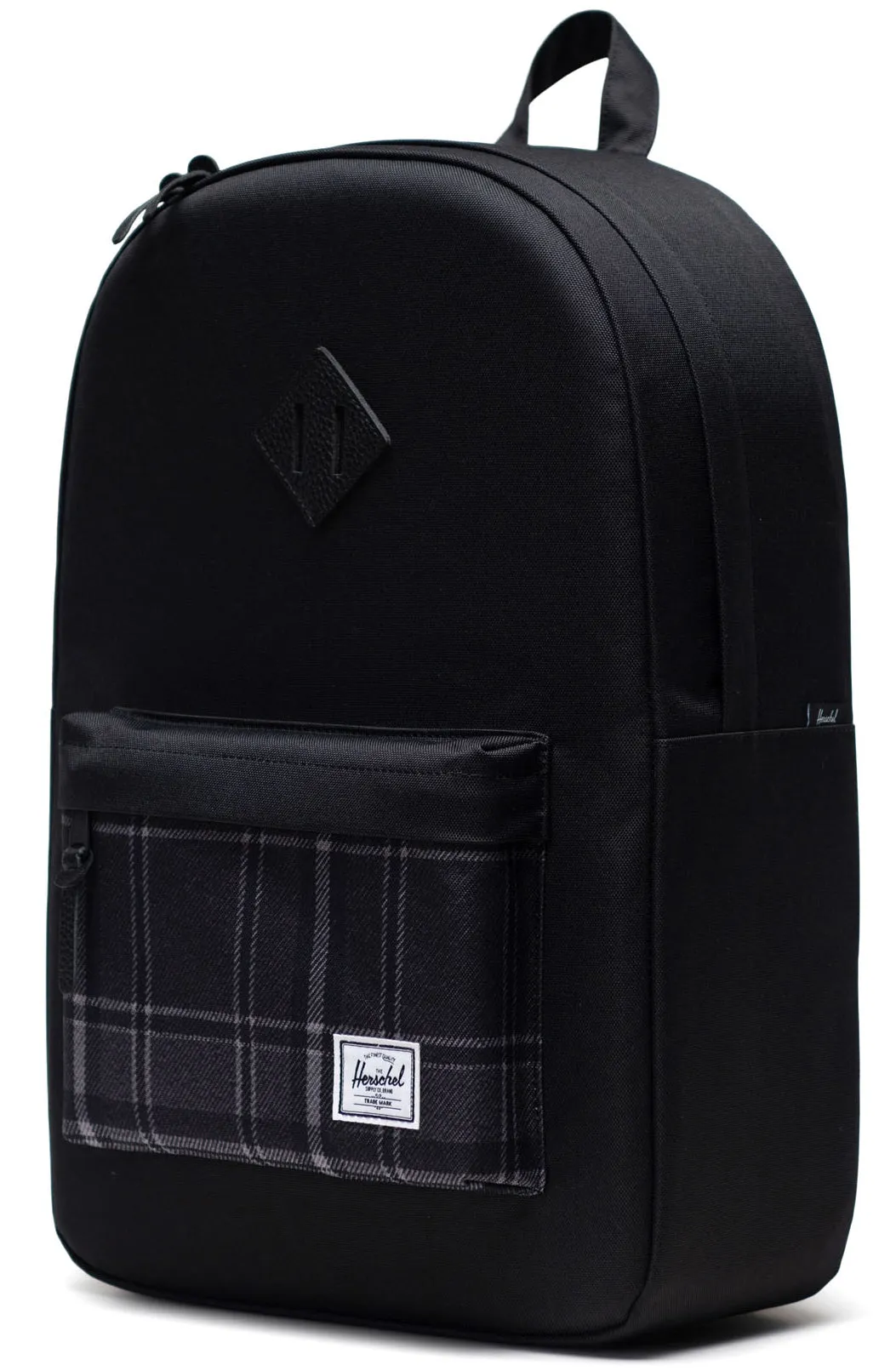 Herschel Heriatage Black/Grey Scale Plaid