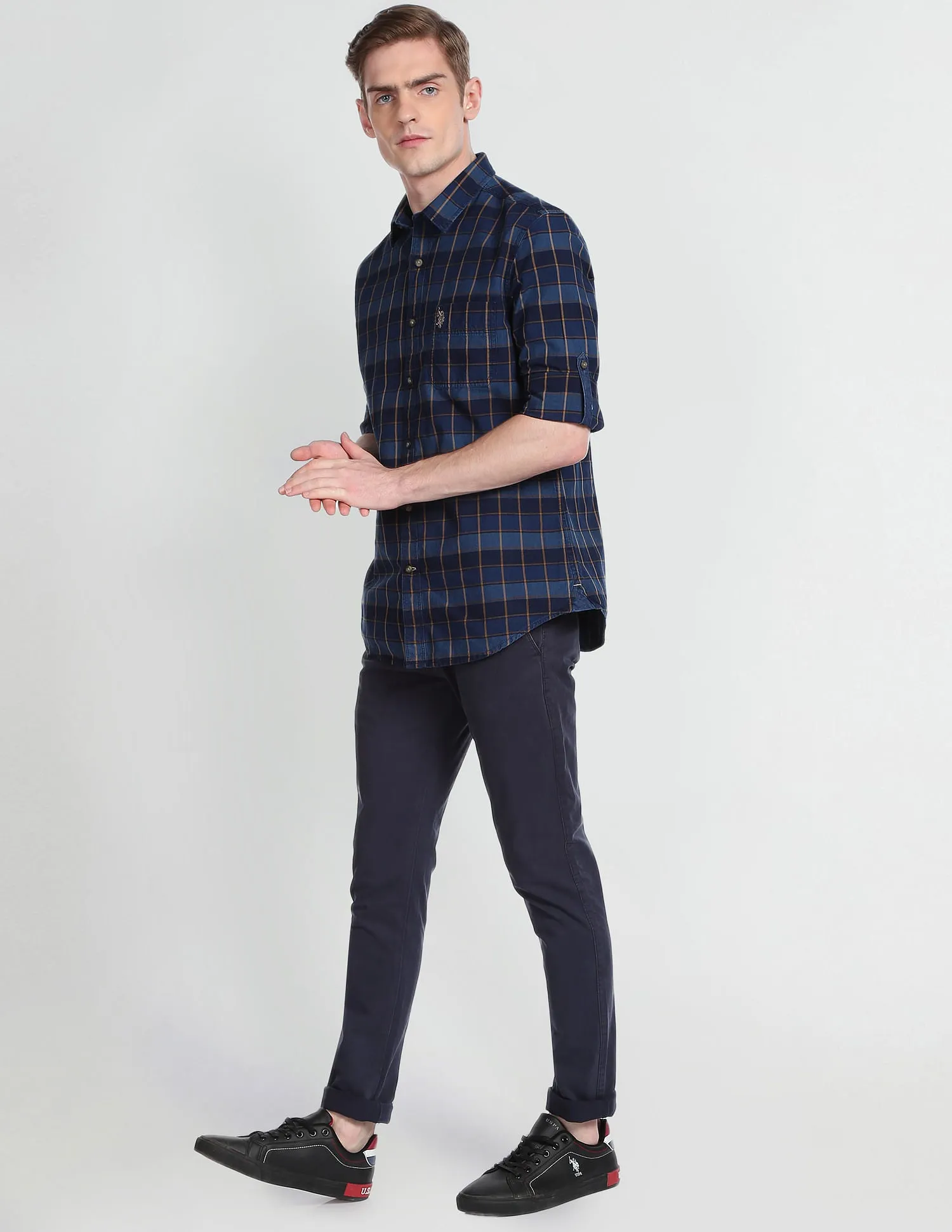 Indigo Vat Check Shirt