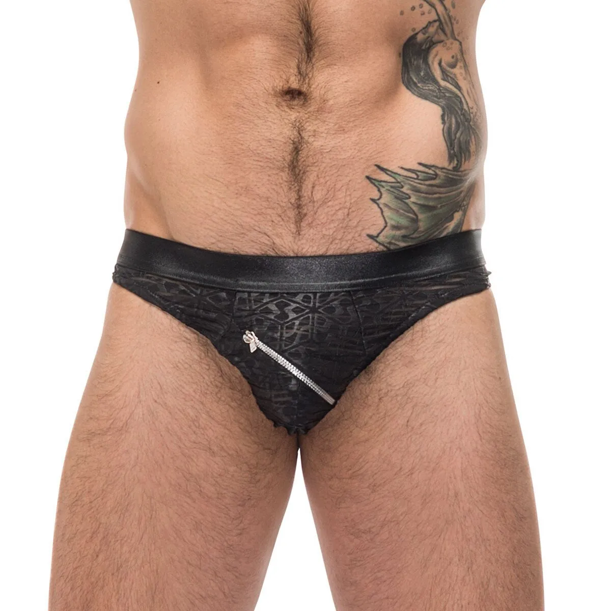 JCSTK - Mens Zip Pouch Bikini Brief