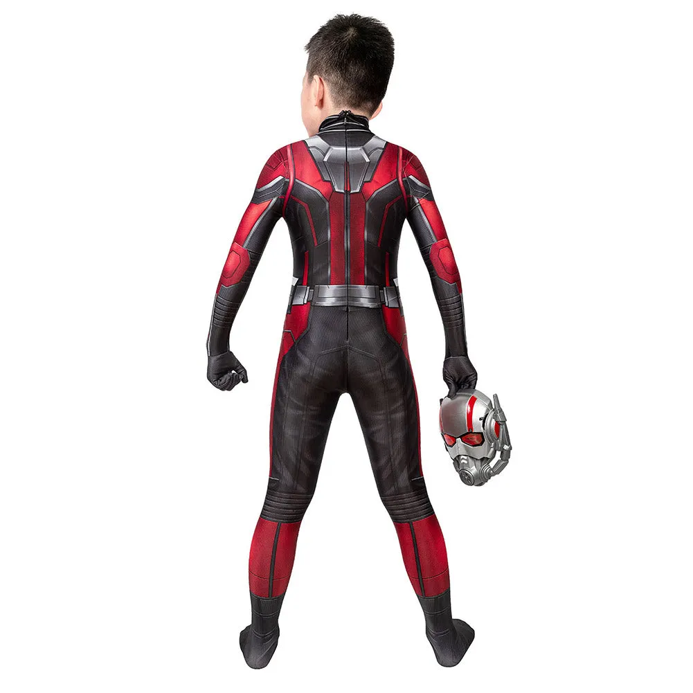 Kids Ant-Man Cosplay Costume Jumpsuit Outfits Halloween Carnival Suit