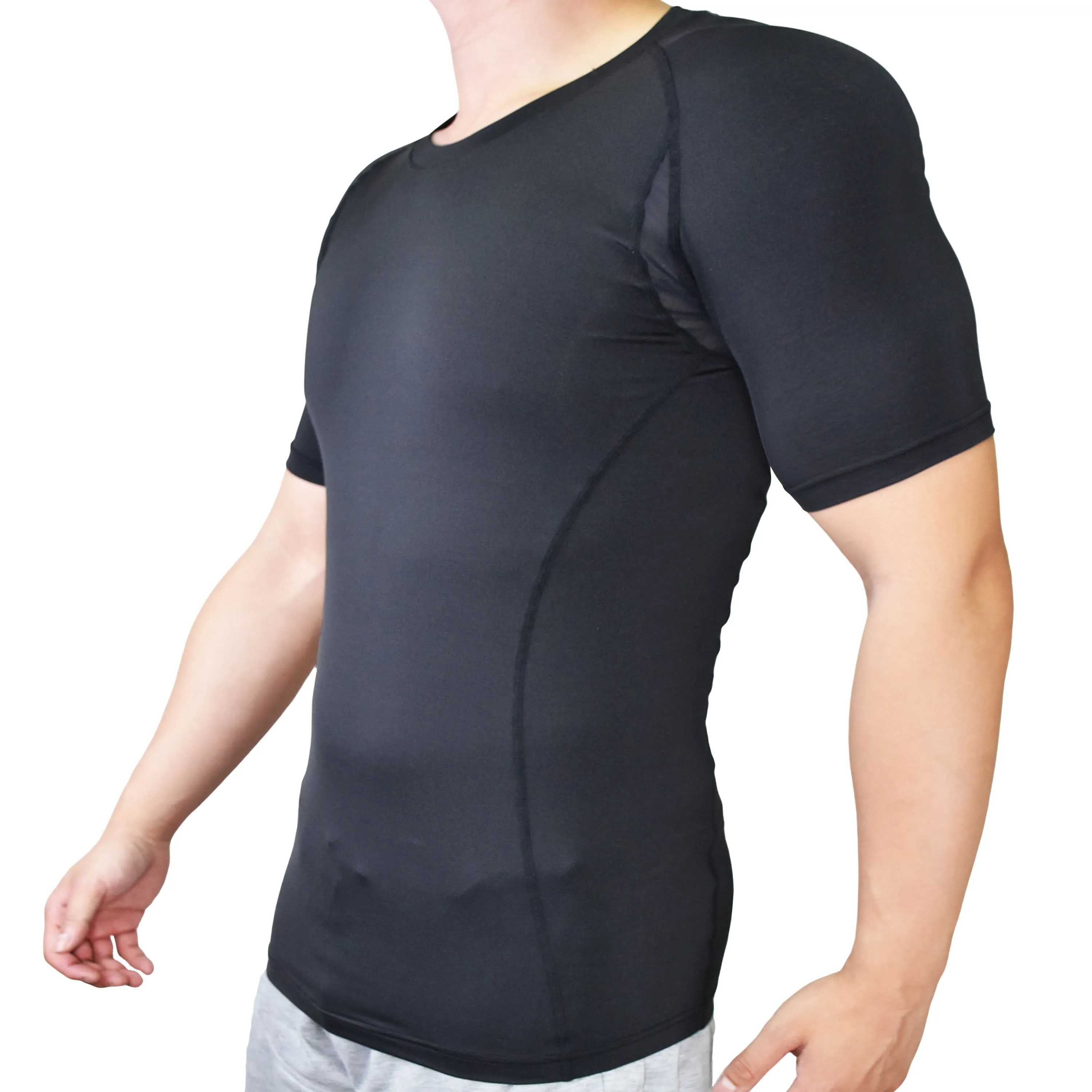 Men Compression Recovery Short Sleeve Shirt