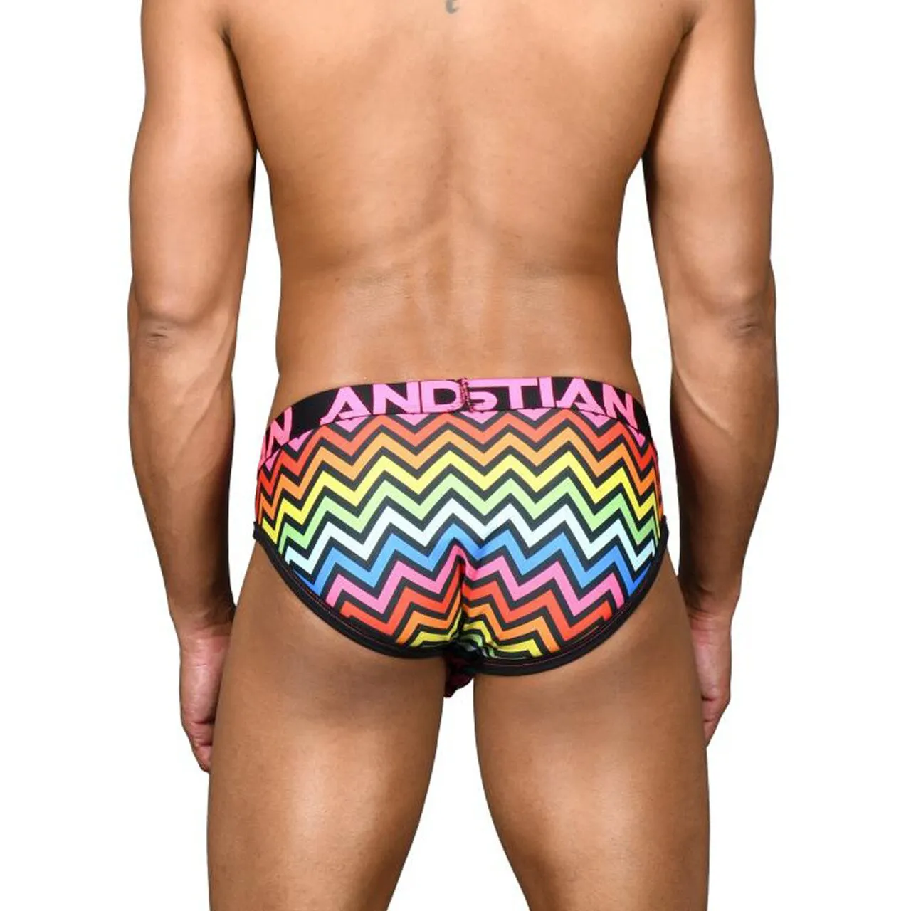 Mens Andrew Christian Horizon Pride Brief w/ Almost Naked