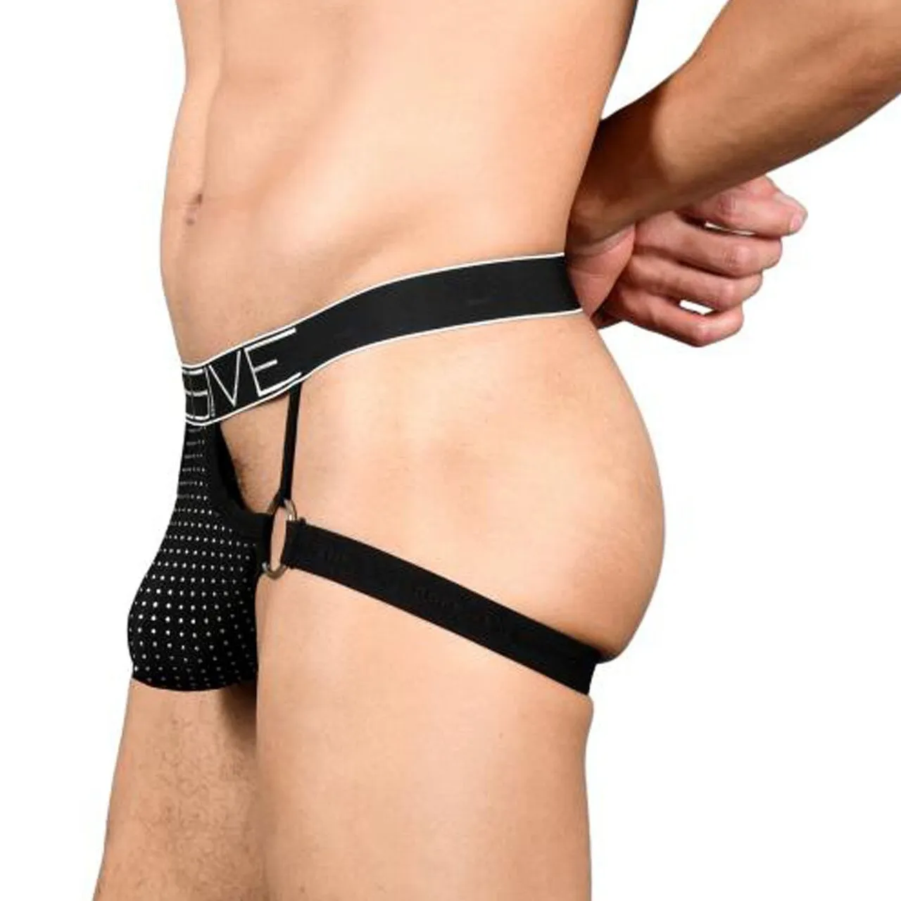 Mens Andrew Christian Massive Glam Ring Jock Strap