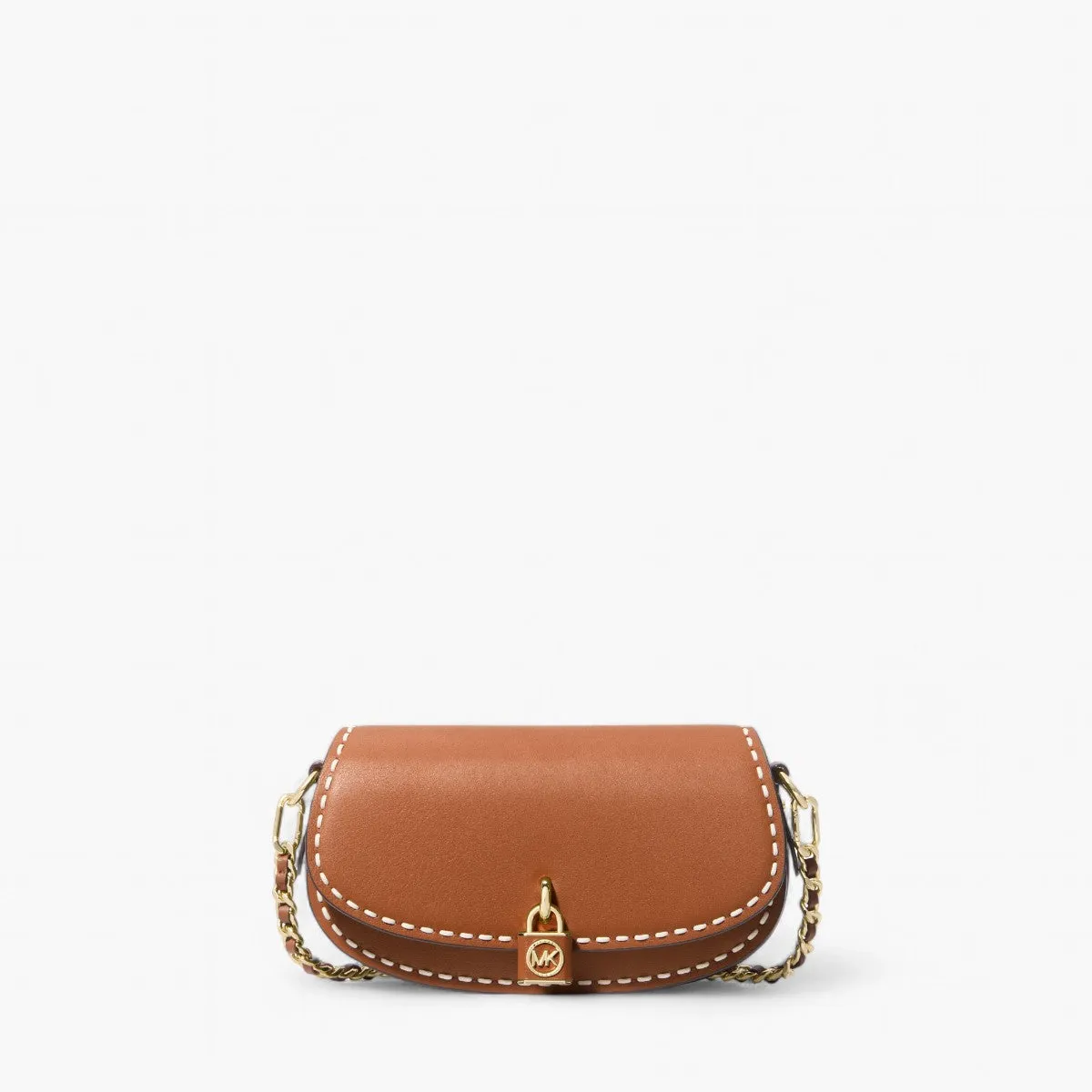 Mila Small Hand-Stitched Leather Shoulder Bag