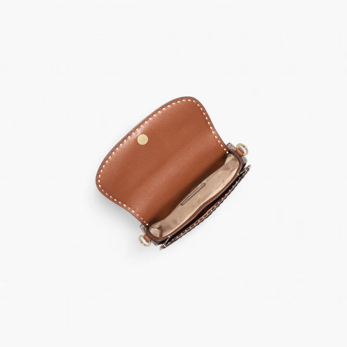 Mila Small Hand-Stitched Leather Shoulder Bag