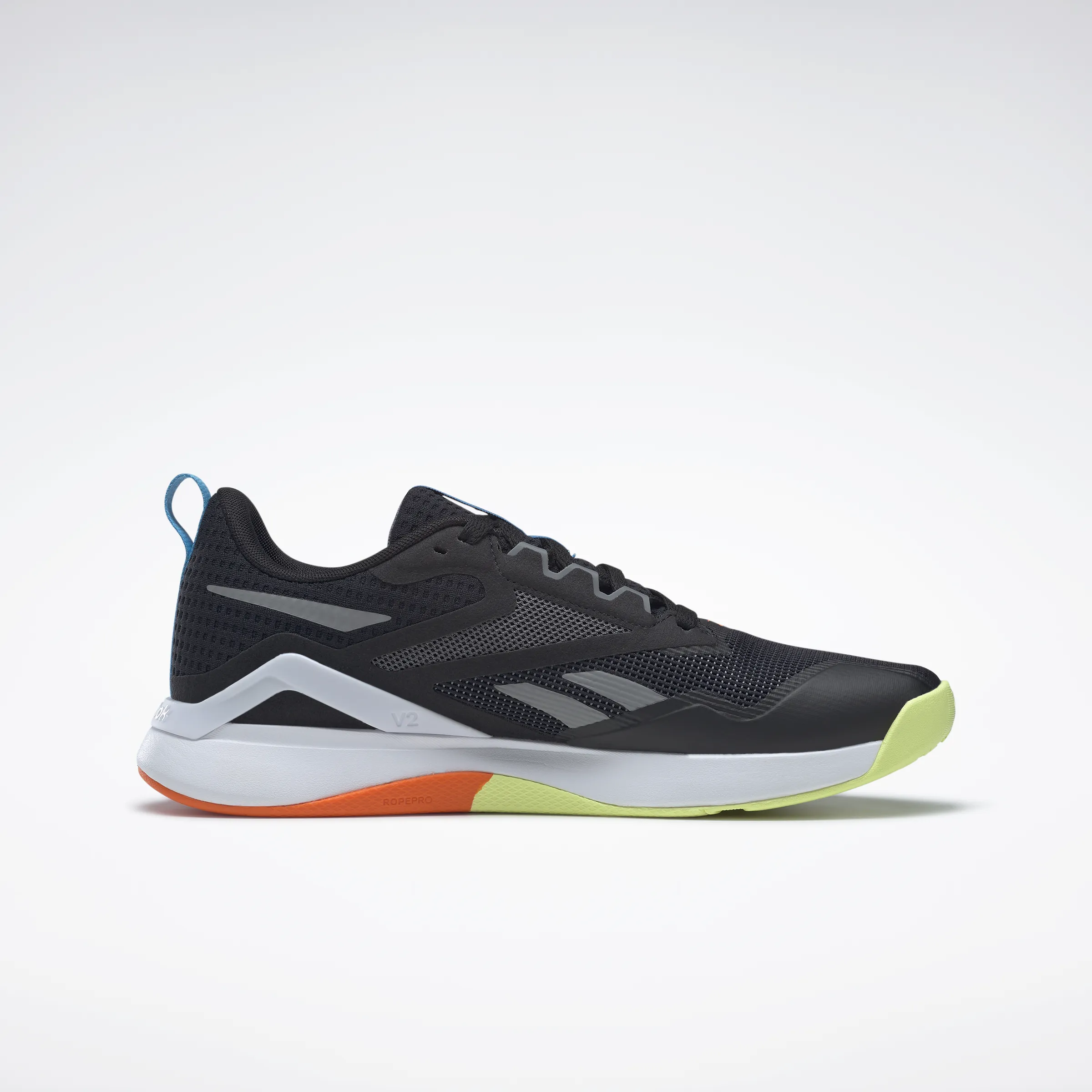 Nanoflex Tr V2 Men's Shoes Black/Pure Grey 6/Smash Orange