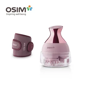 OSIM (Mix and Match Bundle) uZap Arm EMS Toning Belt   uScalp 2 Waterproof Scalp Massager