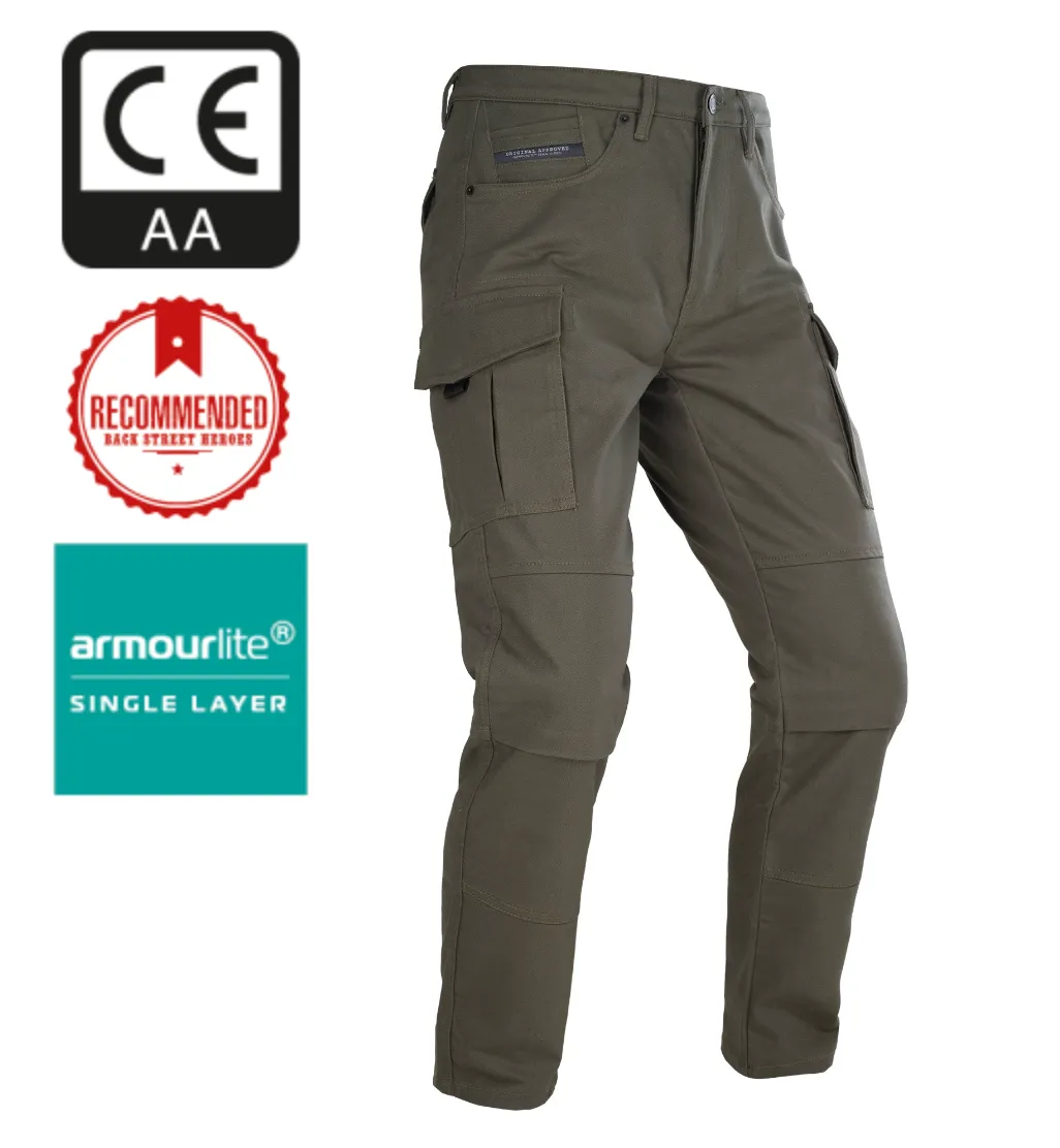 Oxford Original Approved AA Khaki Cargo Riding Trousers