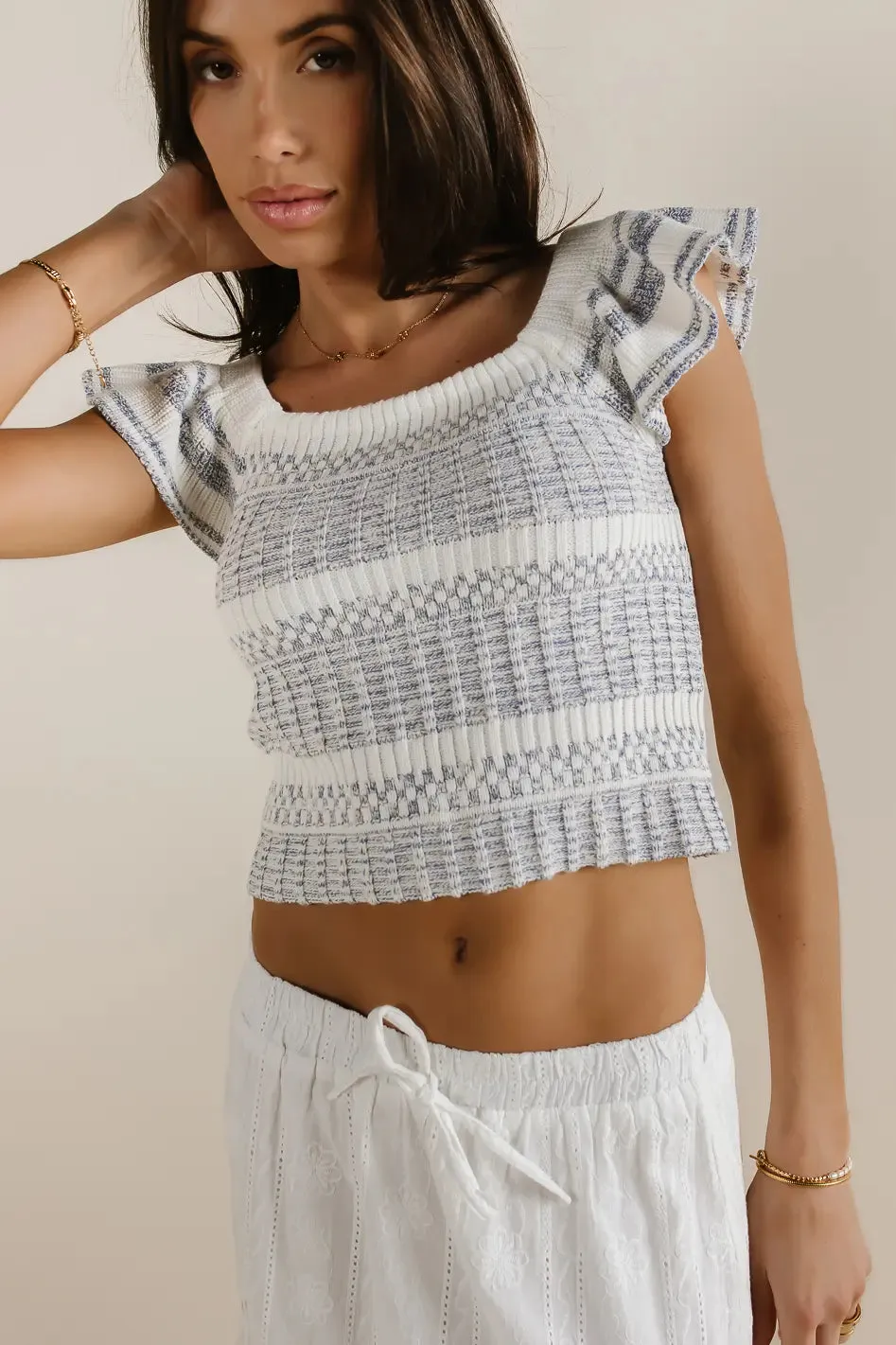 Quinn Sweater Crop Top