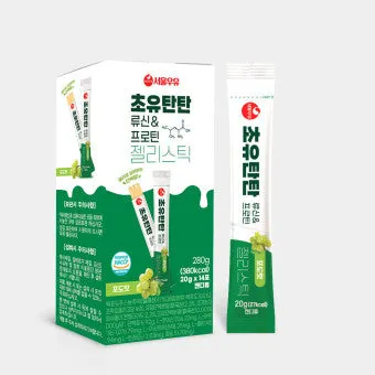 Seoul Milk Colostrum Protien & Lueicine Jelly Sticks _공구구성