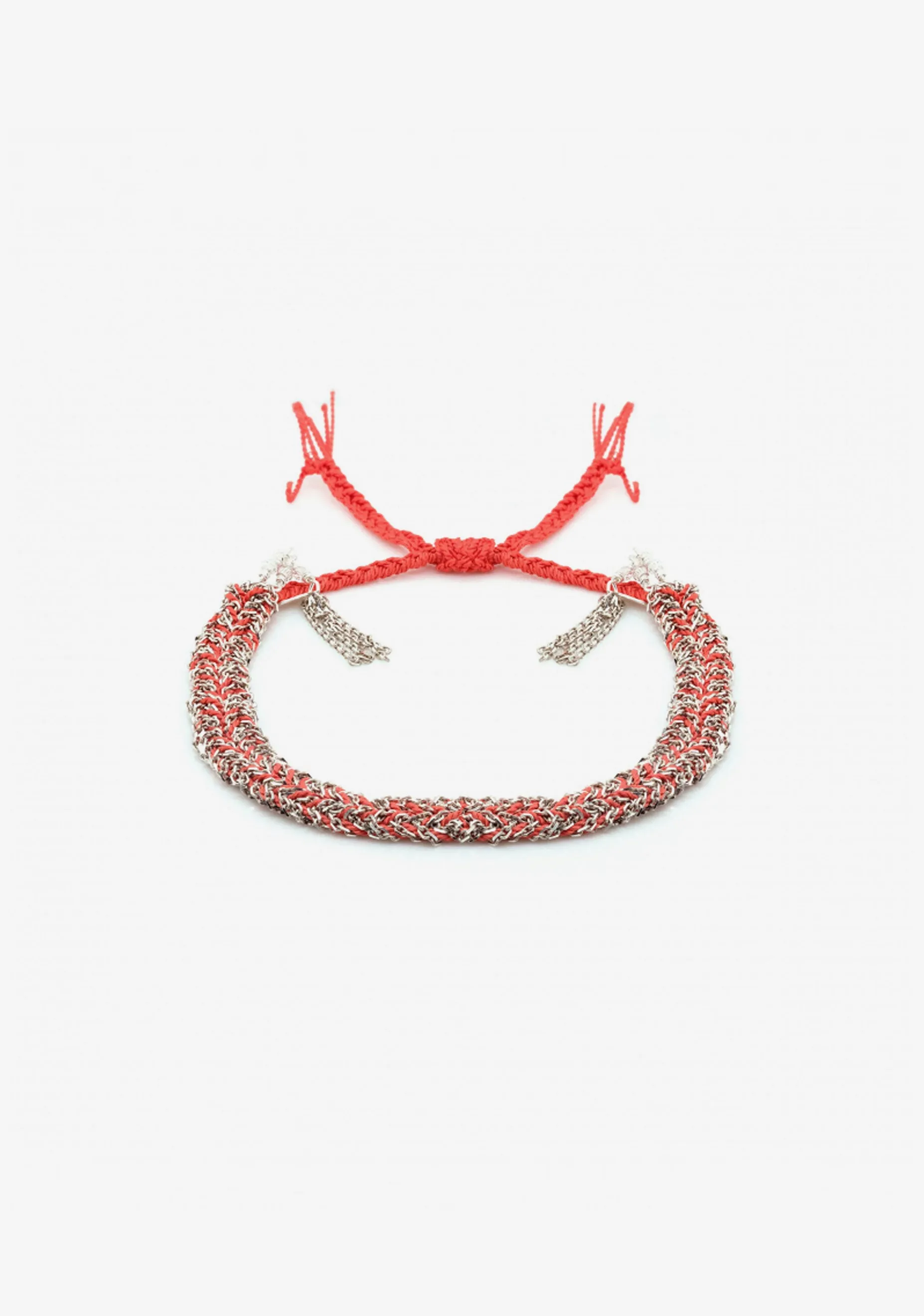 Silver Bracelet_Coral