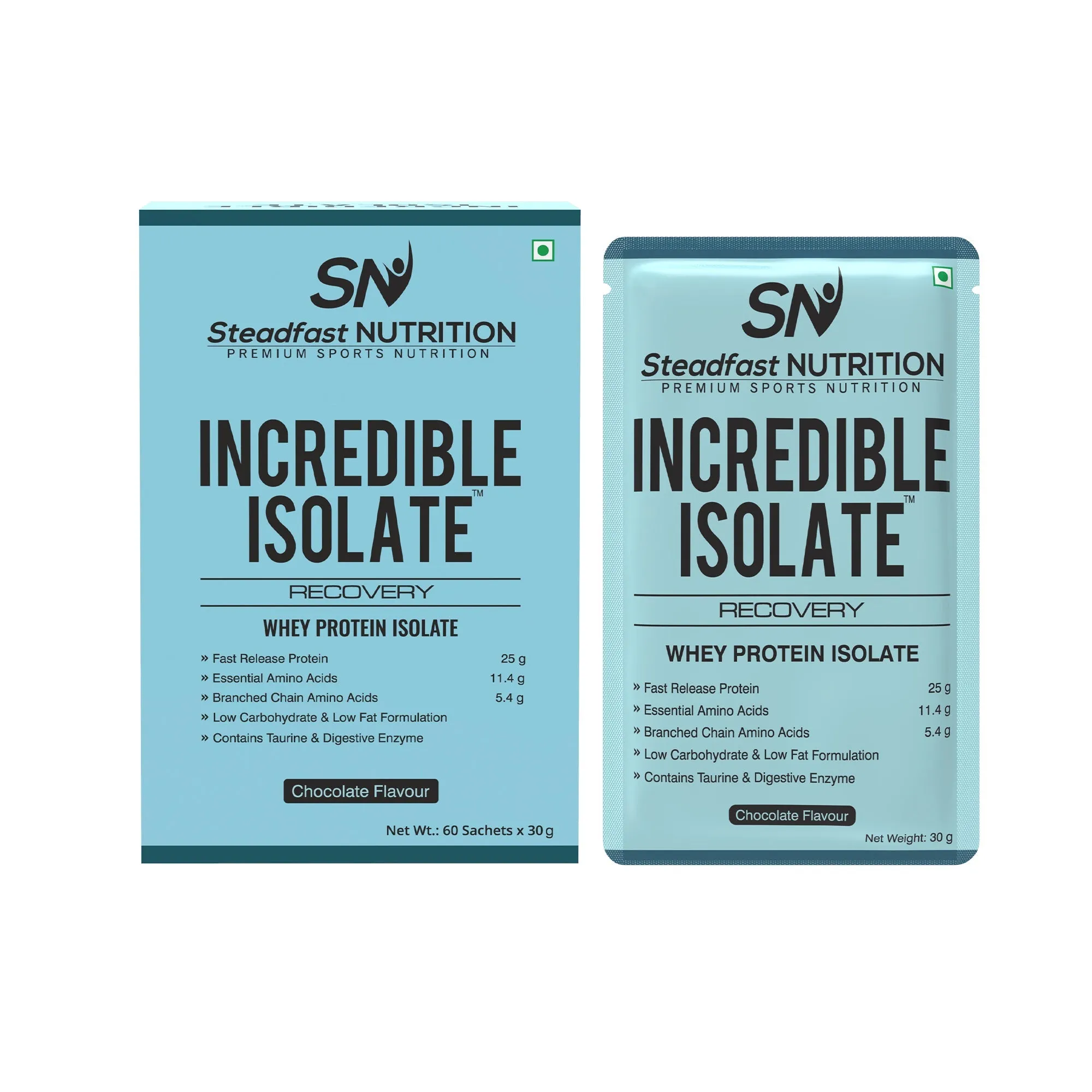 Steadfast Nutrition Incredible Isolate - Chocolate