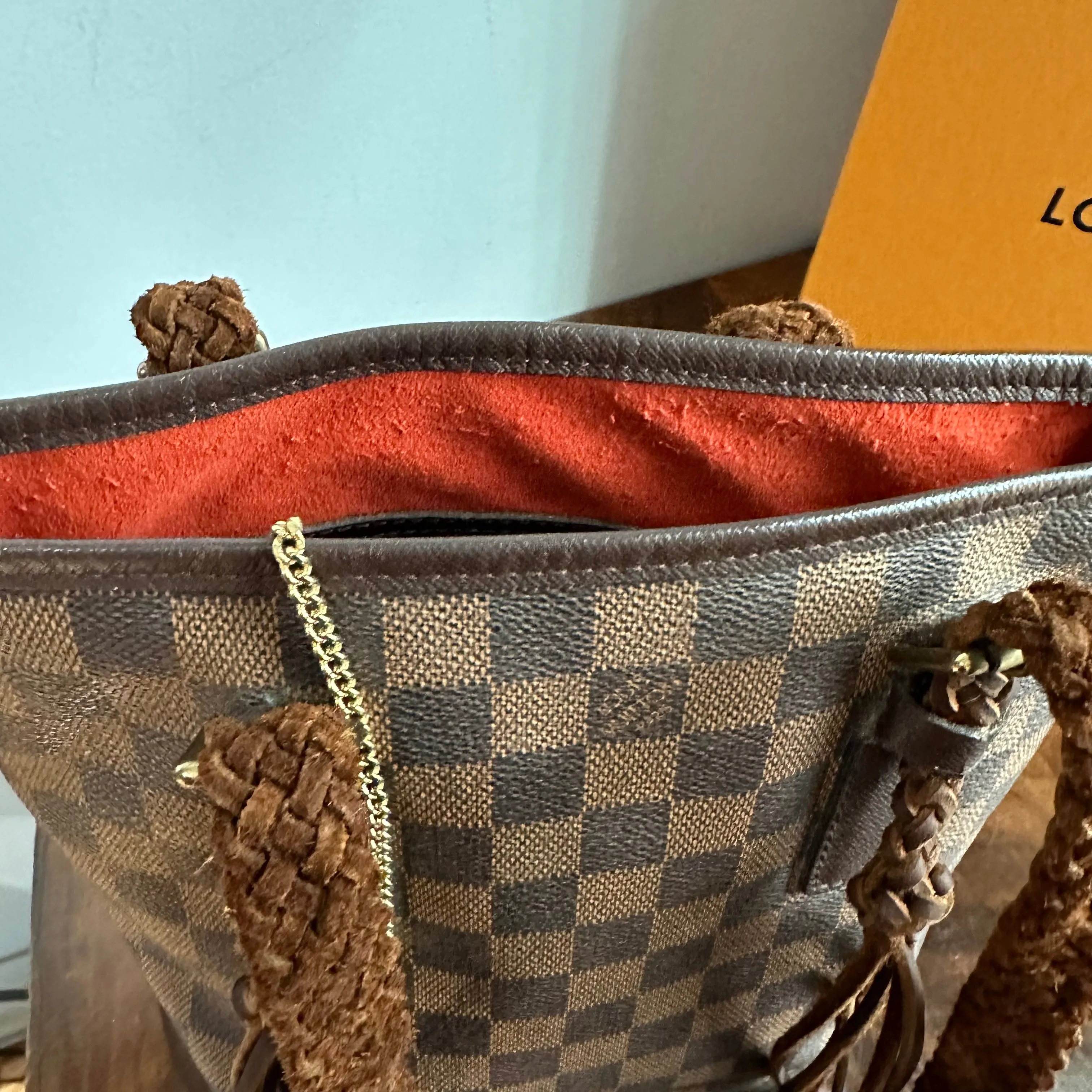 The Owl - Vintage Damier Ebene Bucket Bag (Copy)