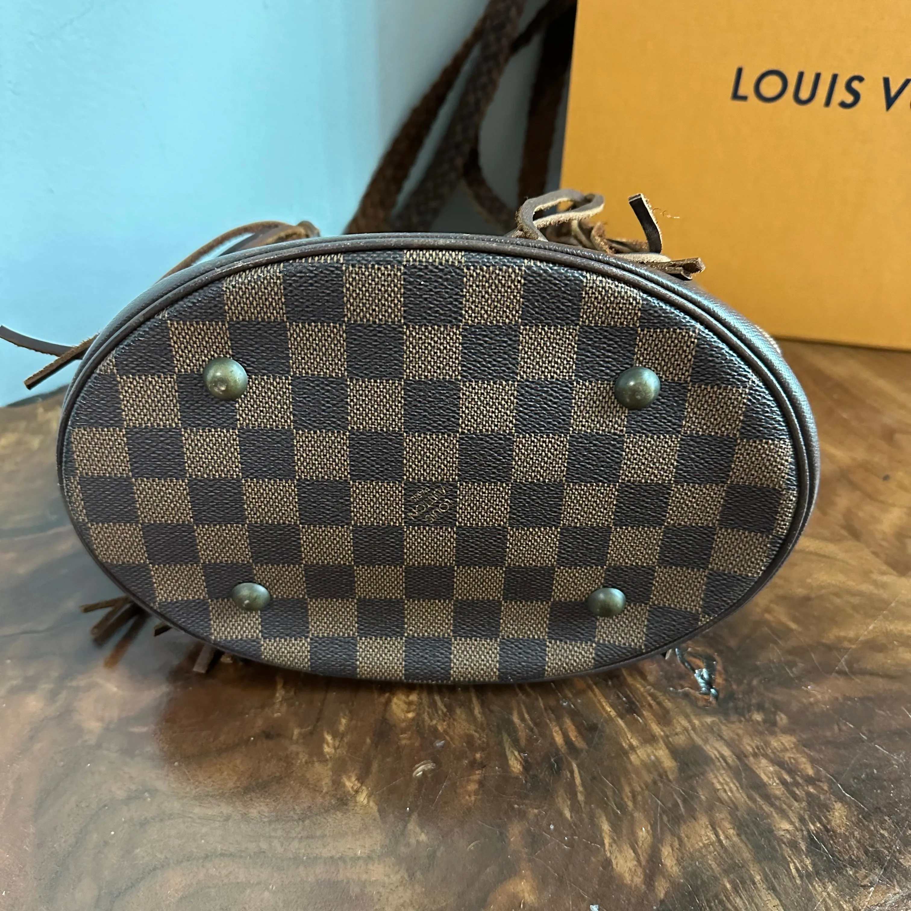 The Owl - Vintage Damier Ebene Bucket Bag (Copy)