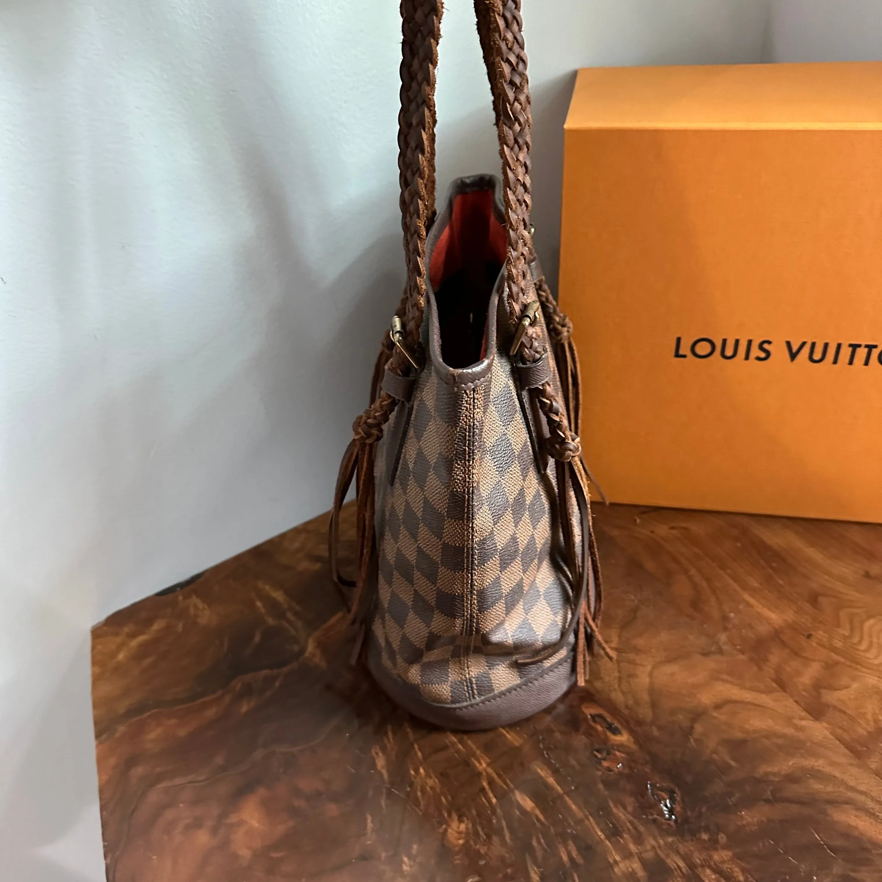 The Owl - Vintage Damier Ebene Bucket Bag (Copy)