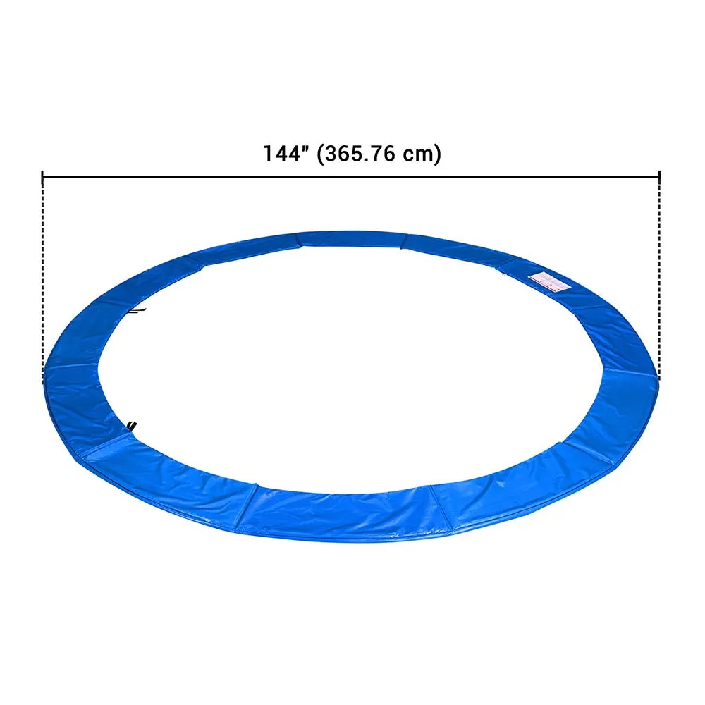 TheLAShop 12 ft Trampoline Pad Spring Cover Blue