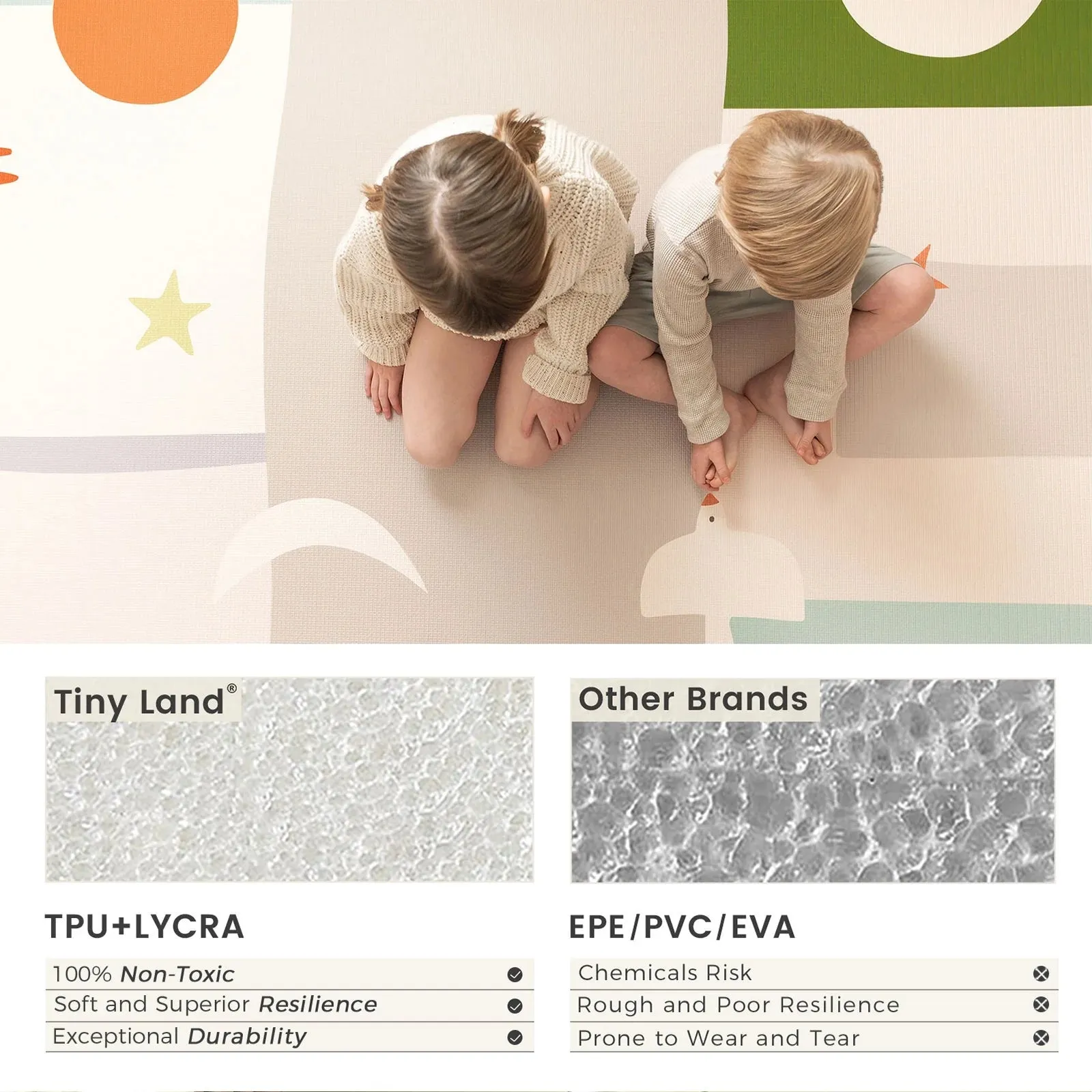 Tiny Land Baby Playmat Forest Track Wonder