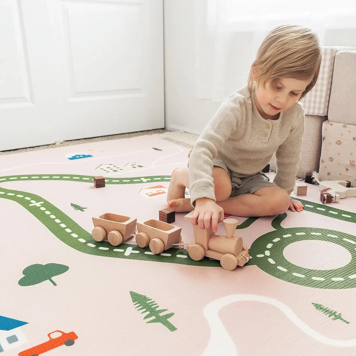 Tiny Land Baby Playmat Forest Track Wonder