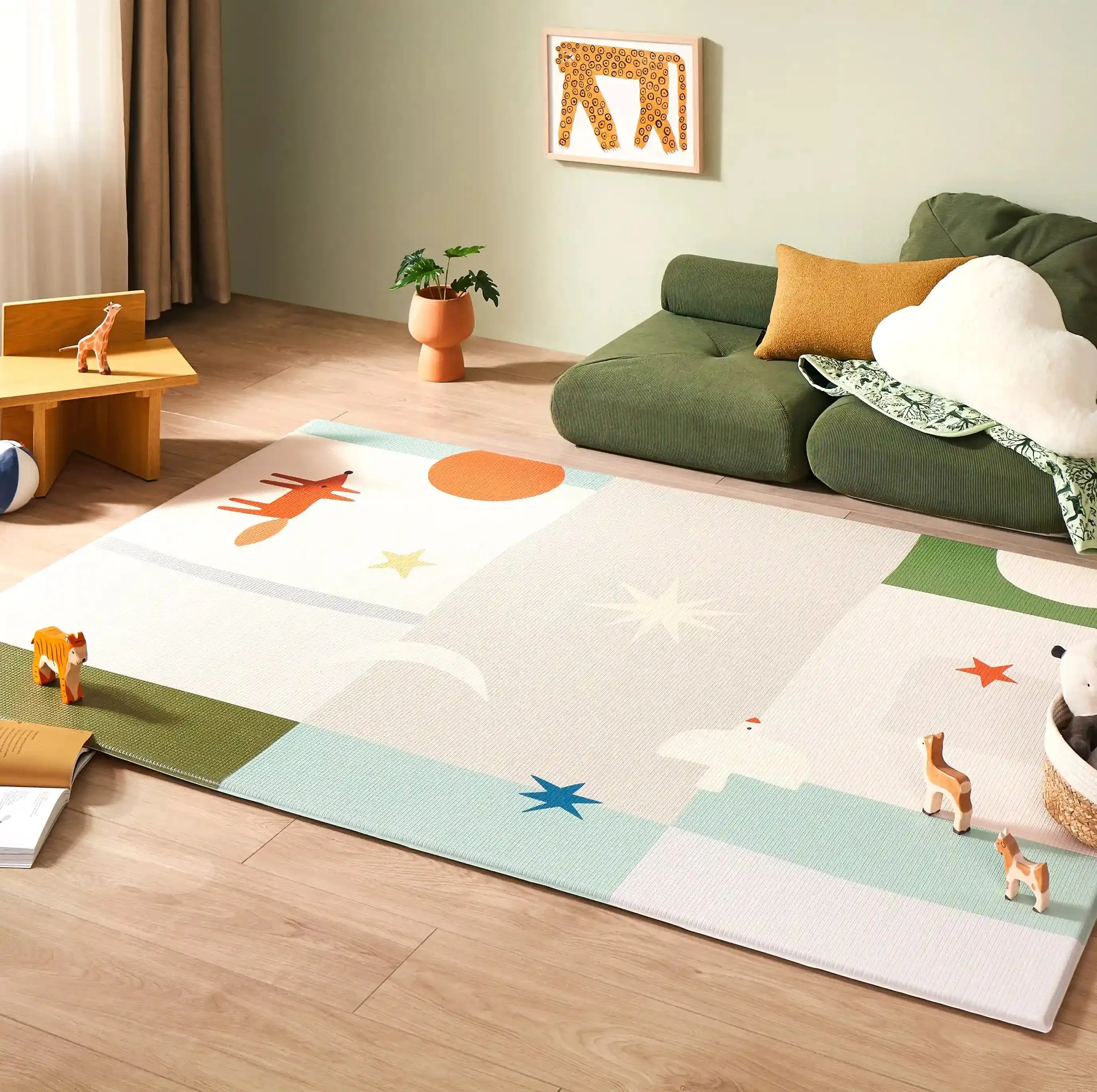 Tiny Land Baby Playmat Forest Track Wonder