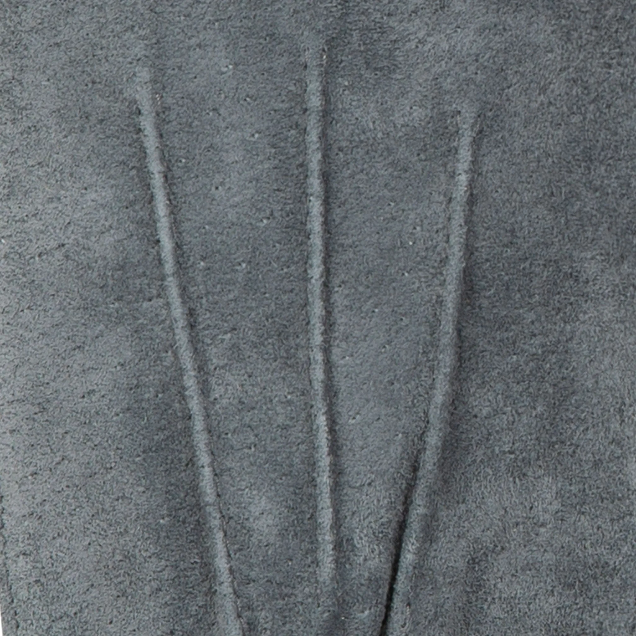 Women's Three-Point Fleece-Lined Suede Gloves