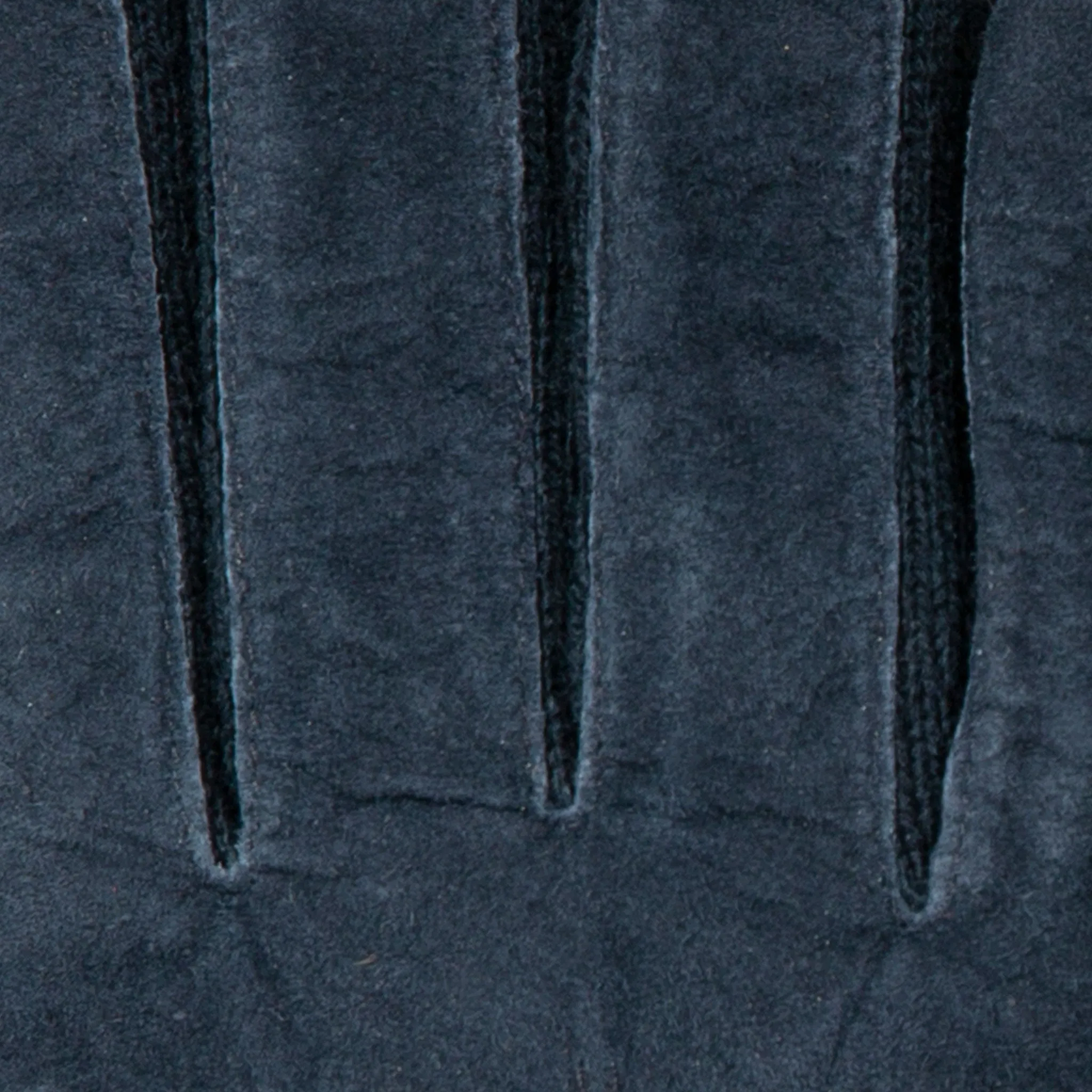 Women's Three-Point Fleece-Lined Suede Gloves